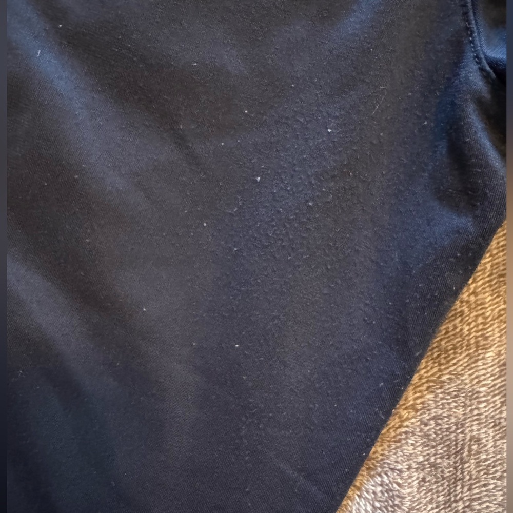 Kids Navy Adidas Track Pants - Picture 5 of 6